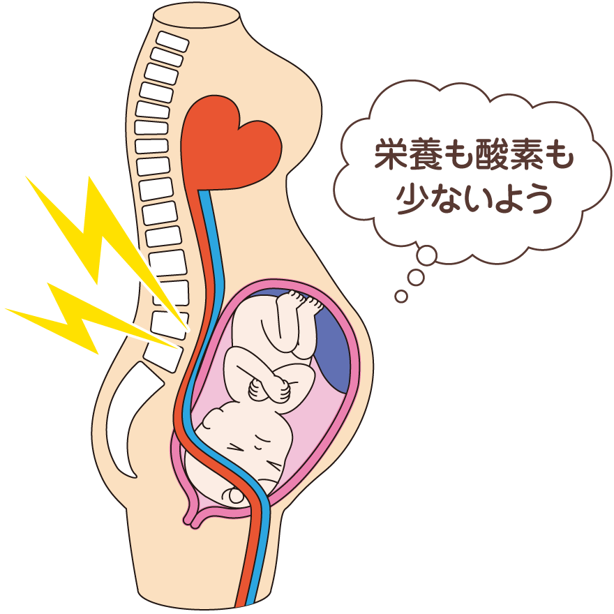 栄養も酸素も少ないよう