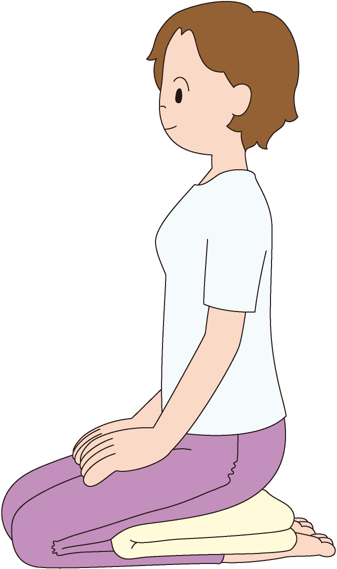 座り方の工夫 ②